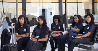 এশিয়ান কাপের মিশন শেষ করে দেশে ফিরলো বাংলাদেশ নারী ফুটবল দল